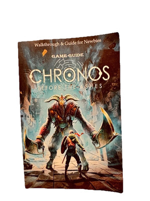 CHRONOS Before The Ashes Game Guide PB Book Gaming Hints Tricks 