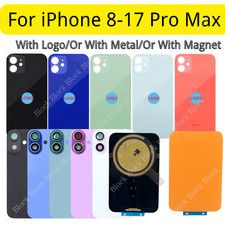 Replacement Rear Back Glass Big Hole For iPhone 17 16 15 14 13 12 11 XS XR X SE