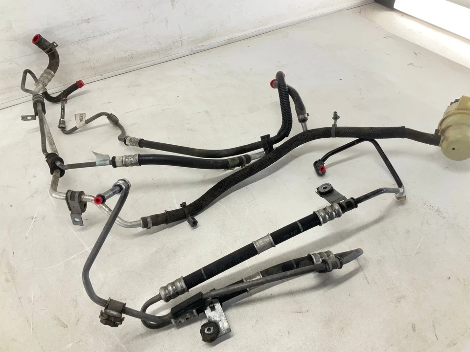 11-15 Jeep Grand Cherokee Power Steering Pressure & Return Hose Pipe w/Reservoir - Image 3 of 4