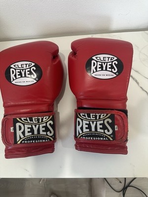 Cleto Reyes Professional 16oz Damage Sparring Boxing Gloves Red Pair