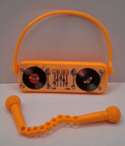 Vintage Teenage Mutant Ninja Turtles Rappin Mike Accessories