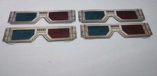 Lot Of 4 Spy Kids 3D Glasses B269
