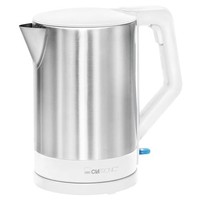 Clatronic Wasserkocher Edelstahl 1.5L Bpa-Frei Einhandbedienung Weiß WKS 3692