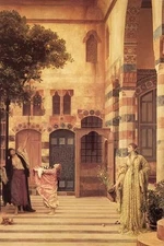 Old Damascus; The Jews Quarter Frederick Leighton Poster Print