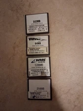WMS Gaming Operating System Memory Cards Set 64MB-512MB