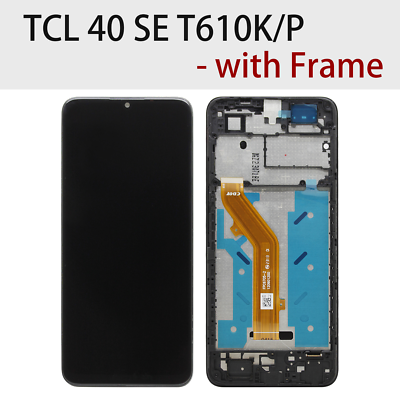 LCD Touch Screen Digitizer ± Frame For TCL 40X / 40 XE / 40 SE