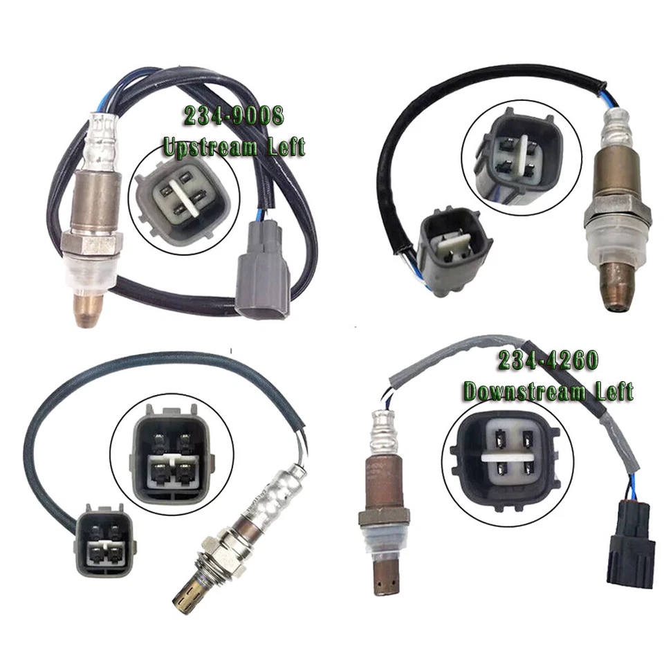 NOVO 4x Sensores de Oxigênio para Lexus ES350 Toyota Camry 3.5L V6 2008-2011 Superior+Abaixo - Imagem 2 de 4
