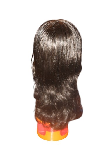 Long Hair Layered Wig Synthetic Brown Hair Wig (L) - Picture 3 of 7