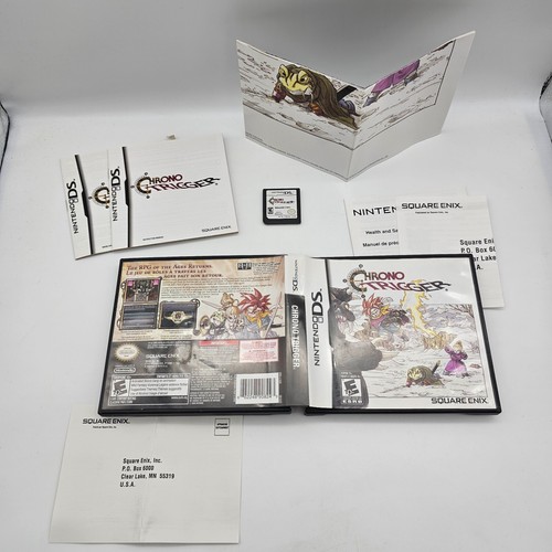 Chrono Trigger (Nintendo DS, 2008) CIB Complete With Poster