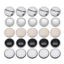 50 Pcs Snap Suit Men's Man Buttons for Clothes Metal Snaps Fabric