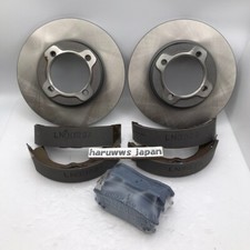 Fits Daihatsu 86-90 HIJET Truck S81P Front Brake Rotors, Pads, Shoes Set JDM NEW