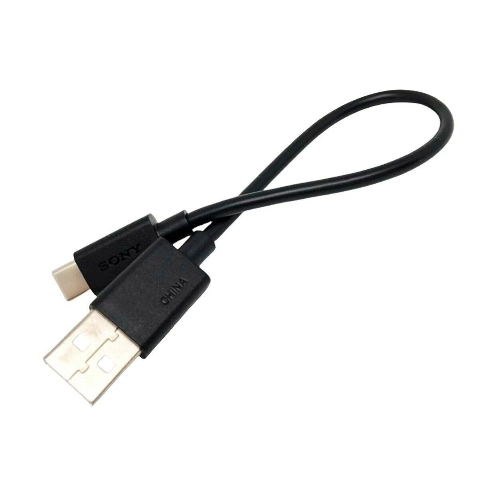 Кабель зарядного устройства Sony USB-C тип C WH-1000XM5 WH-1000XM4 12 дюймов - Изображение 2 из 4