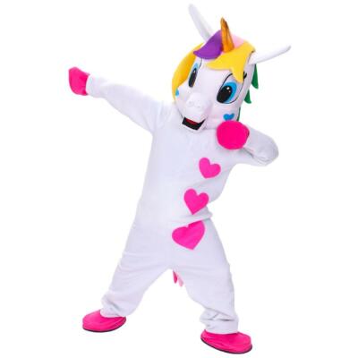 Halloween Costume Vestito Unicorno Adulto Mascotte Unicorno