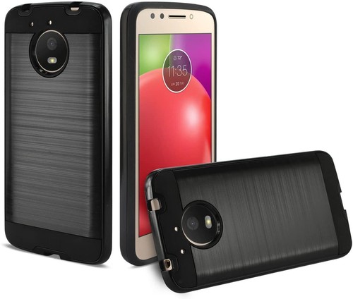 Funda protectora cepillada resistente a impactos para Motorola Moto E4 Plus + Protector de pantalla - Imagen 8 de 27