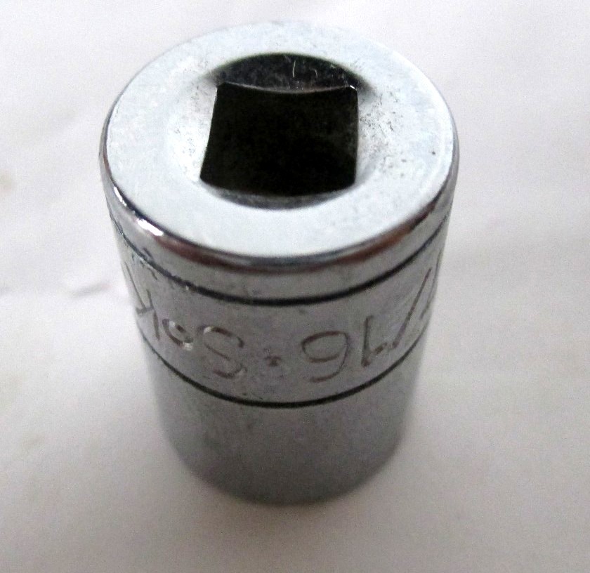 S-K Tools Sockets - 1/4in Drive Spline 40914 7/16 SK *MADE IN THE