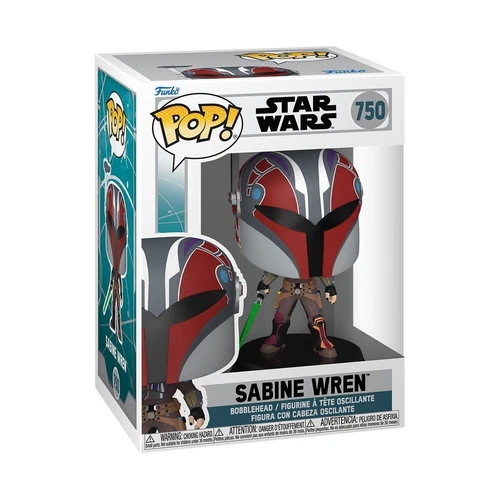 Star Wars: Ahsoka Funko Pop! Vinyl Figure: Sabine Wren #750 NEW w/protector