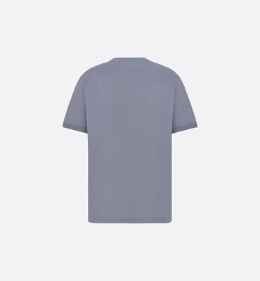 Christian Dior Relaxed-Fit TShirt Gray Cotton Jersey | eBay