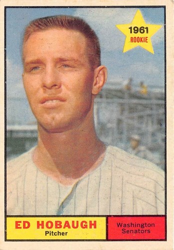 1961 Topps #129 Ed Hobaugh EX p38564