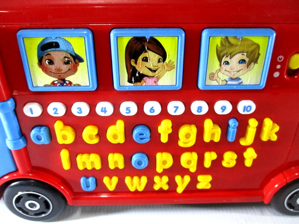 Vtech Playtime Bus ABC 123 ??? Music Item no VT22274F with Phonics Vtech 1500 - Image 3 of 4