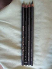(4) 3 Vintage Conte a Paris Charcoal Pencils 728 soft med & hard & 1 Pastel 1355