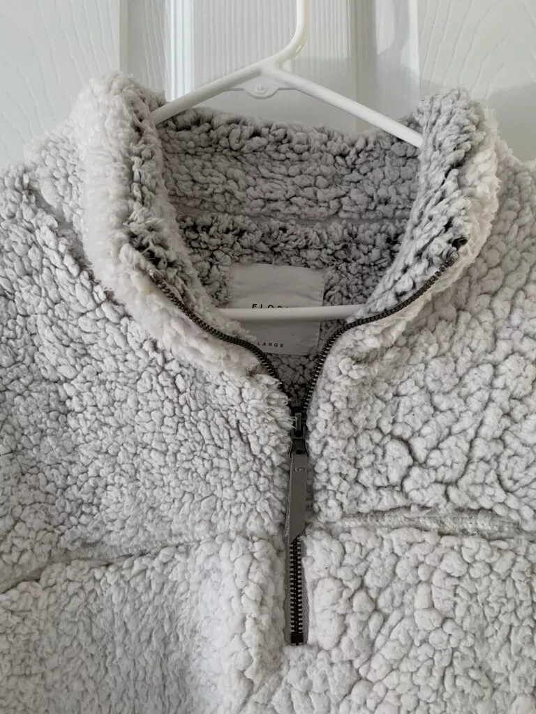 Elodie top fuzzy jacket