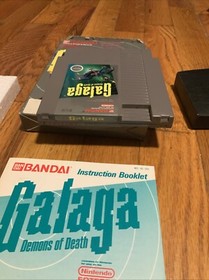 Galaga: Demons of Death (Nintendo NES, 1988) ) - Complete In Box!!!,