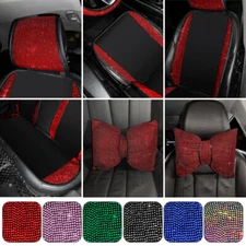 Car Seat Cover Bling Breathable Seat Cushion Non-Silp Car Universal Accessories