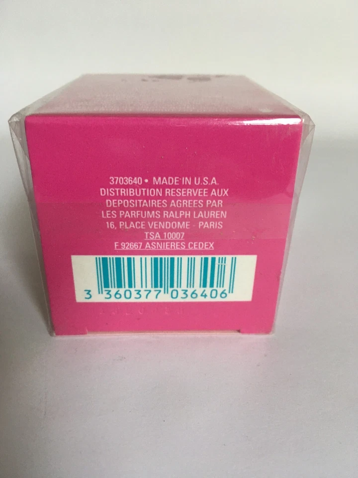 Ralph Lauren COOL para Mujer 1oz EDT Spray, 100% AUTÉNTICO, SELLADO, RARO Foto 2 de 2