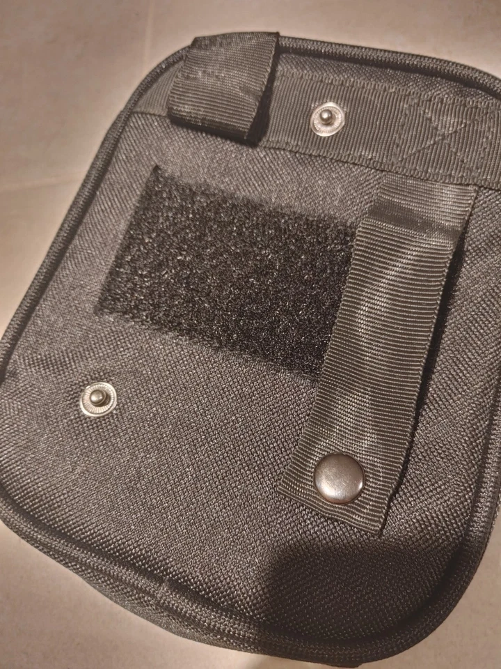 Discreet Black Waist Style Belt Camera Accessory Phone Snack Etc. Pouch - Image 4 of 4