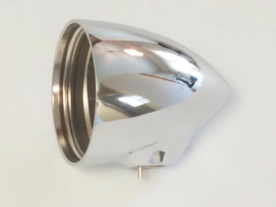 Carcasa de señal de giro trasera Big Dog OEM (cromo) 2003-11 (K-9, mastín, MÁS) Foto 2 de 4