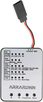 Surpass Hobby Programming Card RC Car Electronic Speed Controller Programmer LED