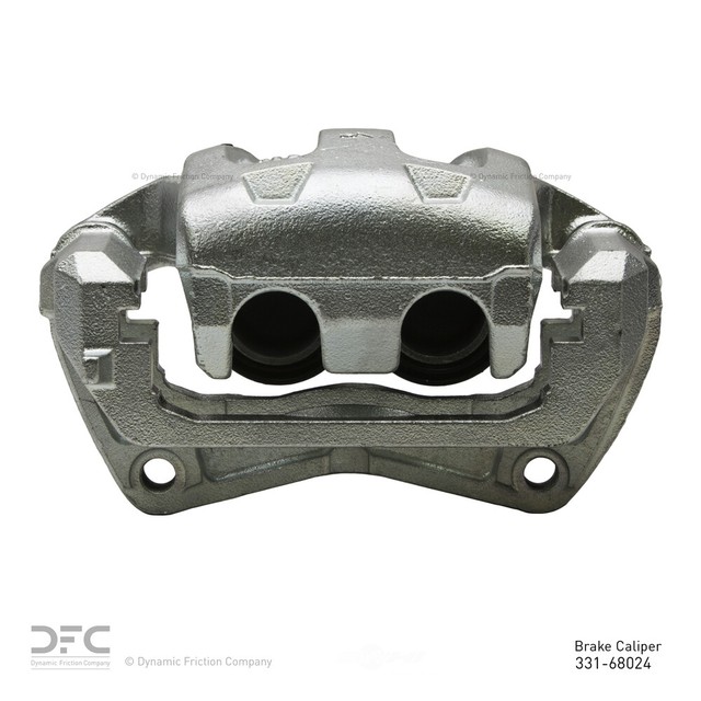 Disc Brake CaliperPremium Caliper Silver Zinc Coated Front Right DFC