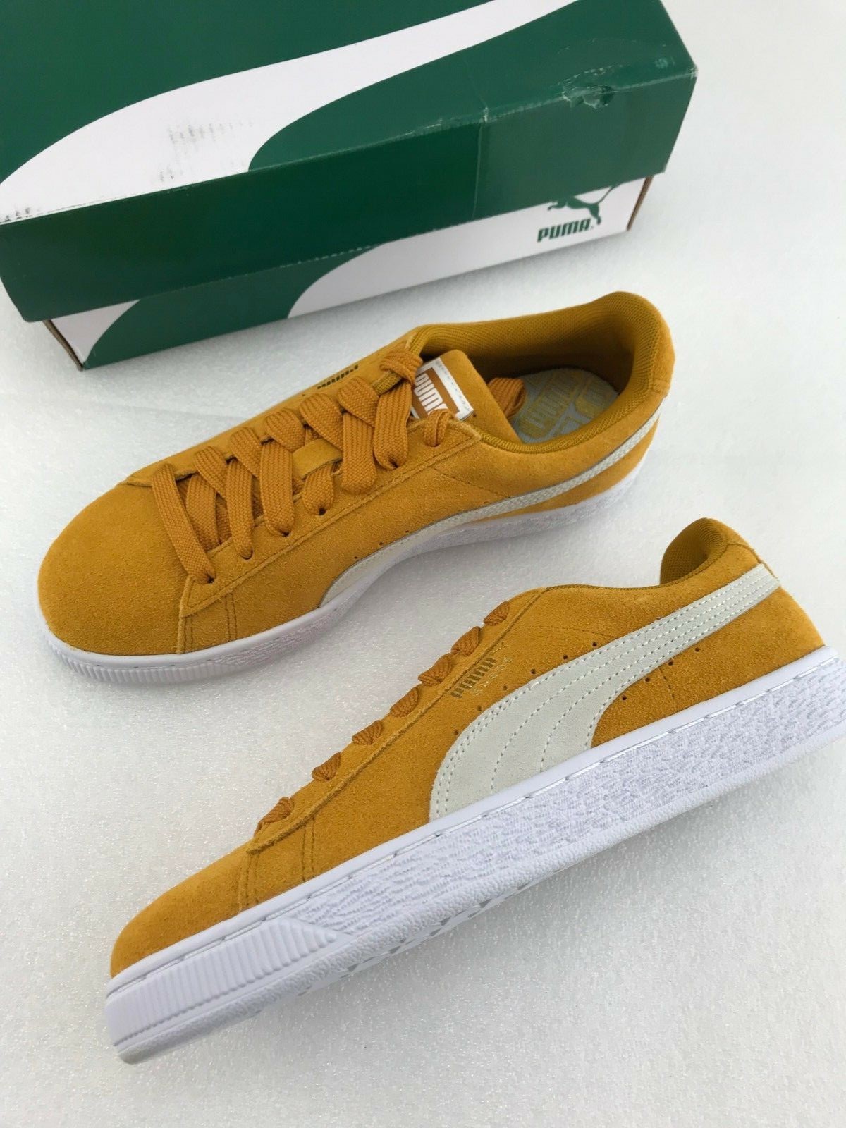 puma suede buckthorn brown