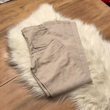 Jacadi Alleyre NWT Size 12A Youth Cotton/linen pants Beige