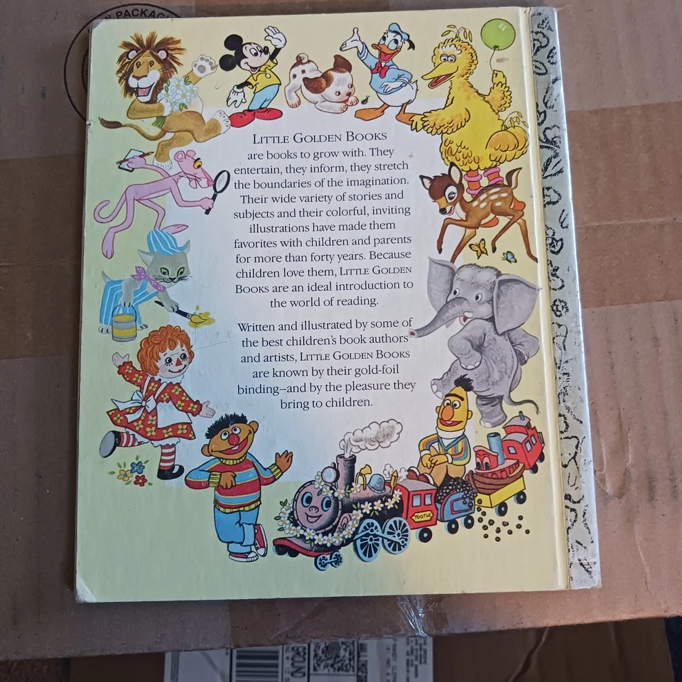 Vintage A Little Golden Book Disney’s Dumbo 104-53 1947 - Image 2 of 4