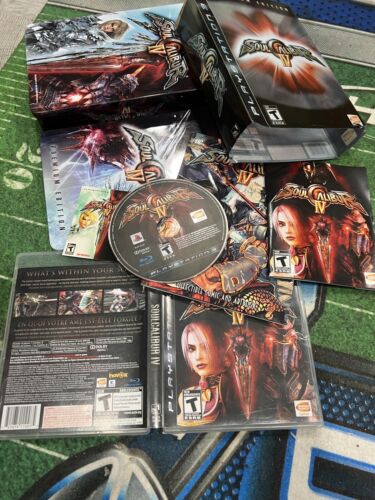 Soul Calibur IV - Premium Edition (Sony PlayStation 3, 2008) Complete in Box CIB - Picture 2 of 7