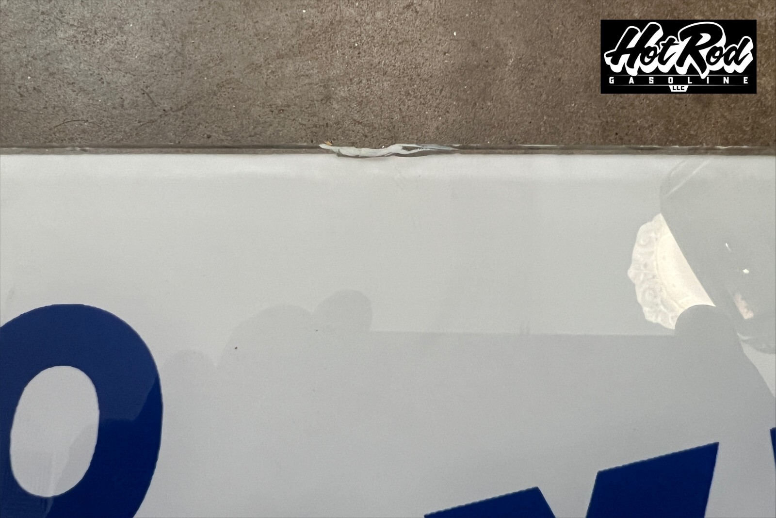 Original Gilbarco 1006 ESSO EXTRA 1000 Series Window Glass Gas Pump