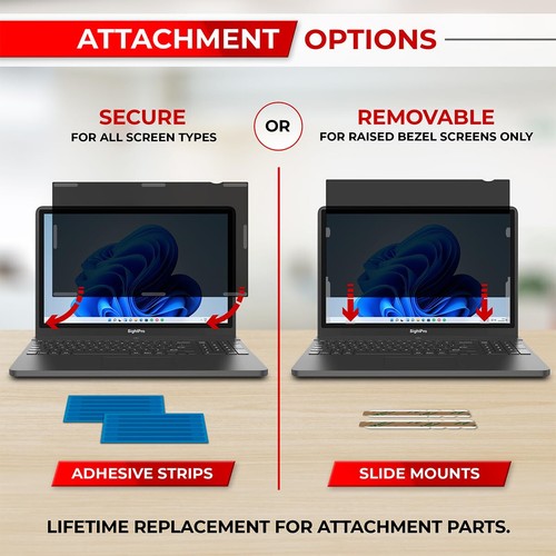 14 Inch 16:9 Laptop Privacy Screen Filter - - Picture 4 of 8