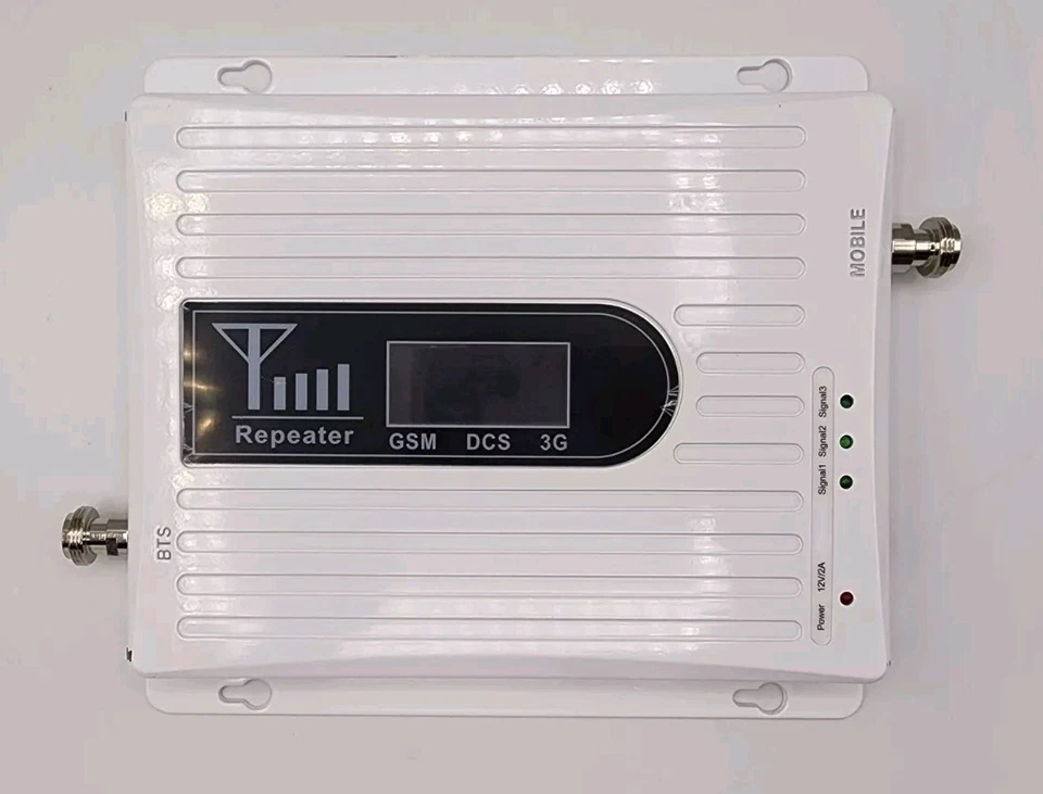 Mobile Cell Phone Signal Booster 4G Cellular Repeater 900/2100/2600MHz - Image 2 of 4