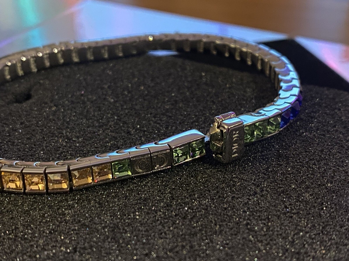 Dior SS19 Rainbow Tennis Bracelet *Super rare* | eBay