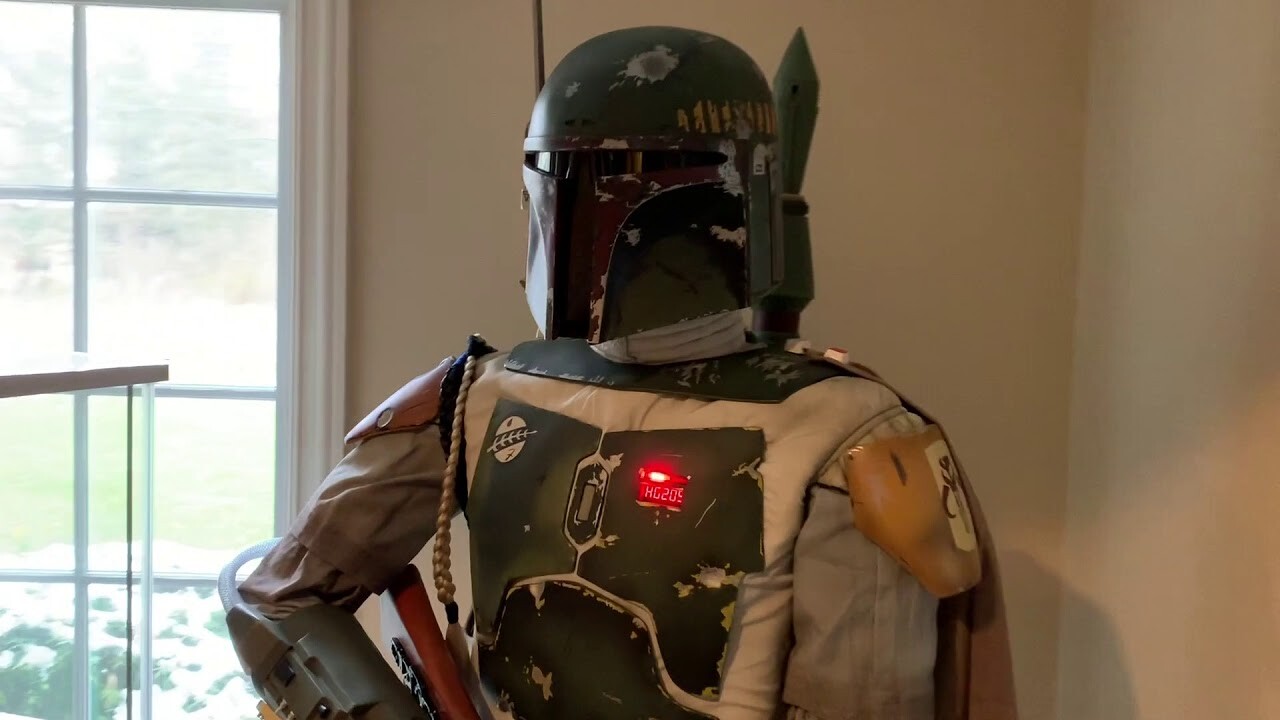 NEW STAR WARS PROP COSTUME BOBA FETT GAUNTLETS PAINTED ARMOR eBay