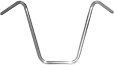 1" Chrome Ape Hanger Motorcycle Handlebar 16" End Rise