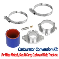 CV40 Carburetor Conversion Kit For Mitsubishi Cushman White Truck Mikuni CV carb