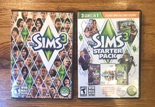 PC The Sims 3 Starter Pack - & The Sims 3 Games WIN MAC DVD ROM