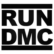 Run DMC Decal Sticker Window VINYL DECAL STICKER Car Laptop