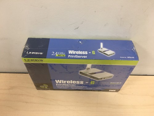NEW! LINKSYS Wireless-G PrintServer Model No: WPS54G - Picture 3 of 5