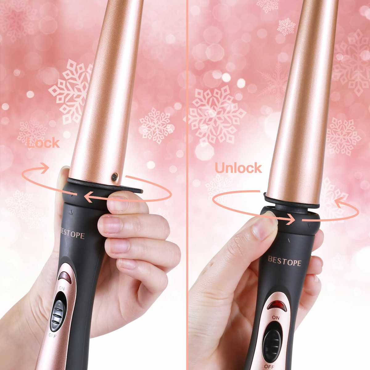 Hair Curler Bestope Flat Iron Reviews BESTOPE In Ceramic Curling