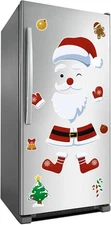 Refrigerator Magnets Christmas Decorations Santa: Non-reflective, Santa Claus 