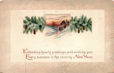 Dec 28, 1801, Mr. Louis Bunge, 842 Vance St, Toledo Postcard