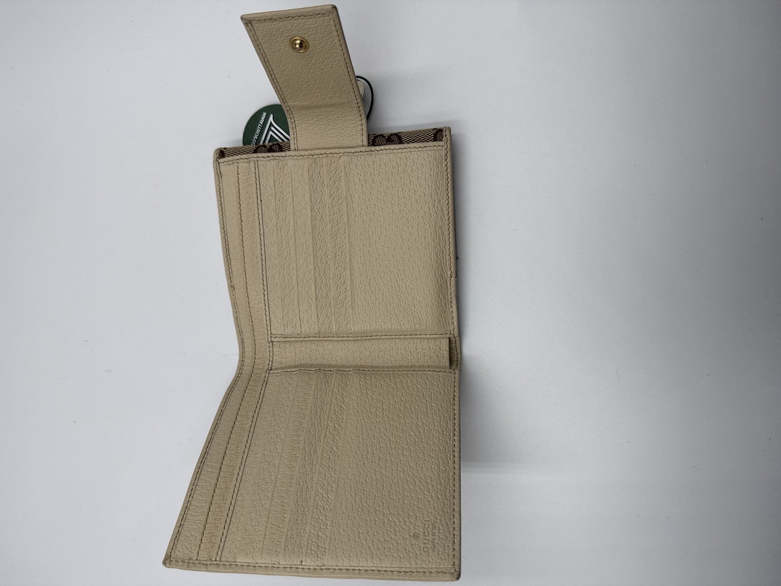 Gucci compact wallet biege - # image 3